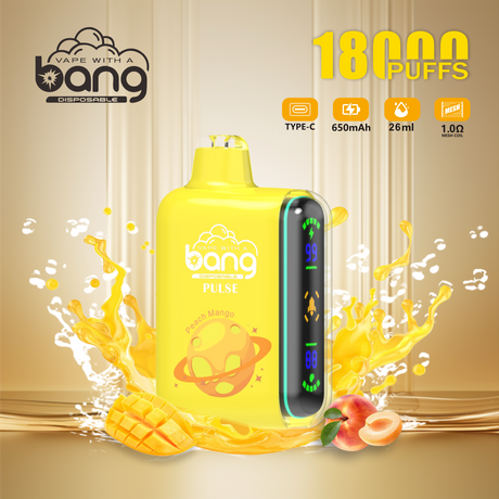 Authentic Original Bang 18000 Puffs Set Large Vaporizer Disposable Vapes e-cigarette net 16ml coil lamp rechargeable battery Vapes