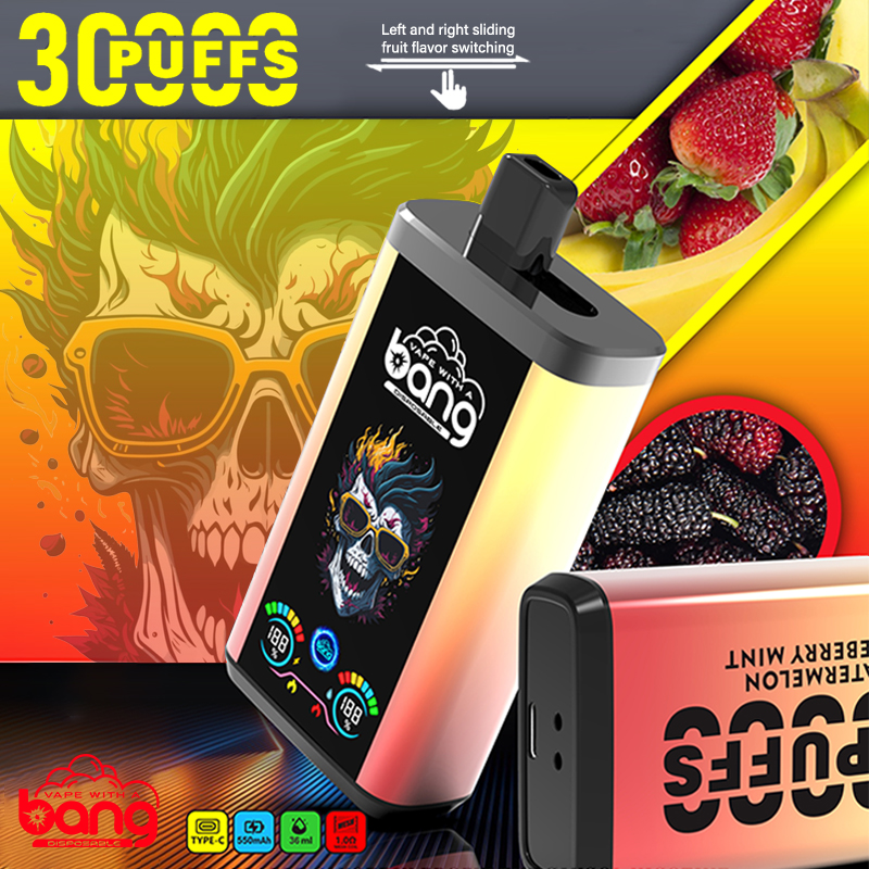 Factory Price Hot Sales Vapers Bang 30000Puffs EU Warehouse Disposable E Cigarette Vape Bang