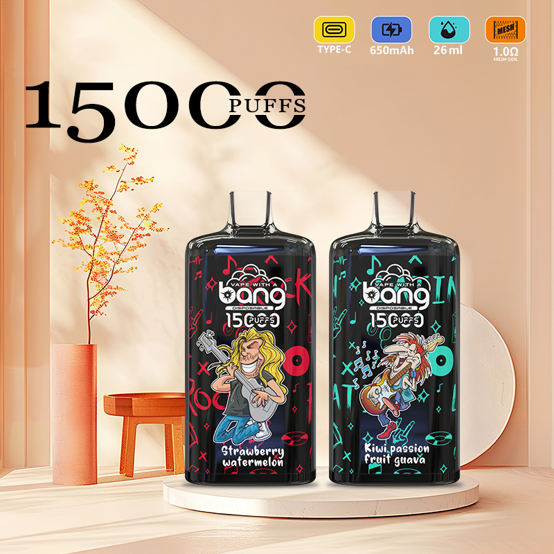 Factory new hot bang 15000puffs disposable electronic cigarette