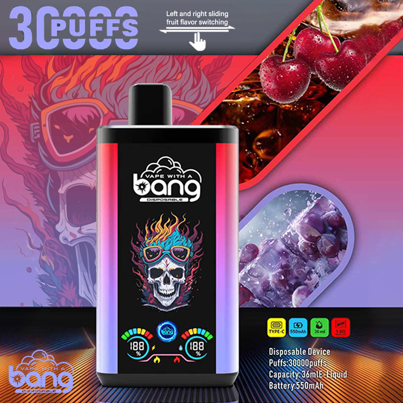Factory Price Hot Sales Vapers Bang 30000Puffs EU Warehouse Disposable E Cigarette Vape Bang