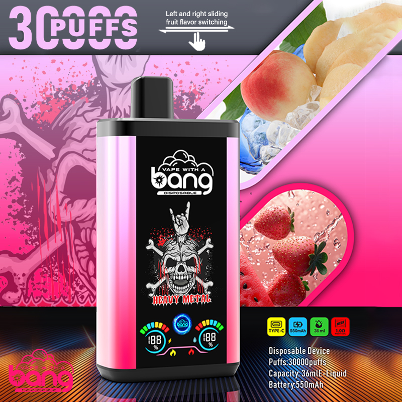 Factory Price Hot Sales Vapers Bang 30000Puffs EU Warehouse Disposable E Cigarette Vape Bang