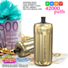 Wholesale Bang Blaze E-Shisha Head 42000 Puffs Gold Design Wholesale Disposable Electronic Cigarette Vape