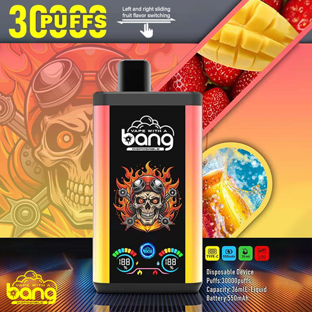 Factory Price Hot Sales Vapers Bang 30000Puffs EU Warehouse Disposable E Cigarette Vape Bang