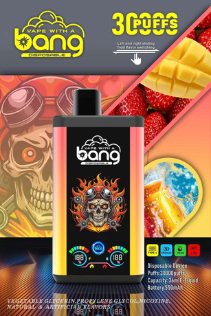 Factory Price Hot Sales Vapers Bang 30000Puffs EU Warehouse Disposable E Cigarette Vape Bang